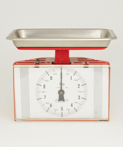 Bilancia stube vintage rossa - bilancia,