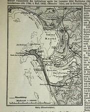 1883.Antica Topografica.Pianta