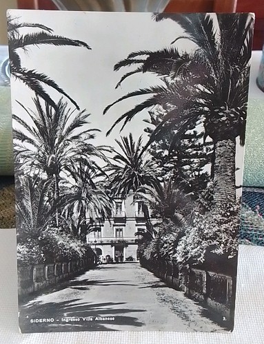 Cartolina siderno ingresso - cartolina,