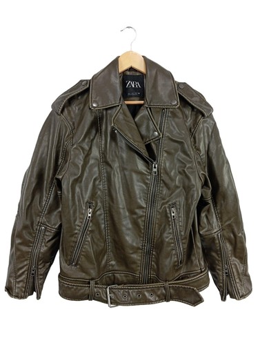 Zara giacca ecopelle donna - in,