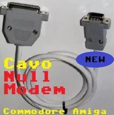 CAVO NULL MODEM PER COMMODORE