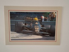 Carte postale AYRTON SENNA F1