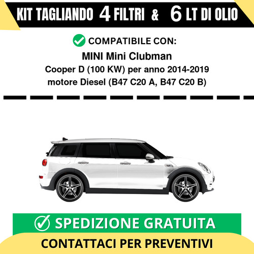 Tagliando per mini - per,