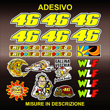 Adesivi Sticker VALENTINO ROSSI 46 | DUCATI HONDA YAMAHA SIMONCELLI 58 SIC VR46