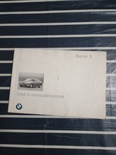 Libretto Uso E Manutenzione BMW Serie 5 10/96