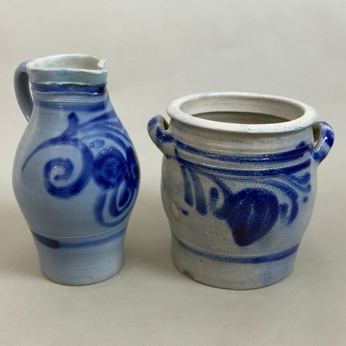 Coppia brocca vaso - coppia, gres