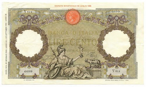 100 lire capranesi - 100,