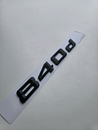 840d emblema nero - , opaco