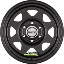 4x Dotz Dakar black (senza