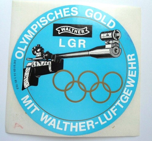 Adesivo pubblicitario walther - adesivo,