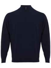 Maglia in Cashmere Mezza Zip