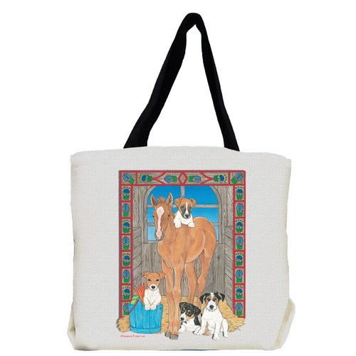 Jack russell terrier con borsa - terrier,