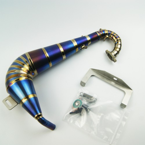 Tubo scarico titanio con - in,