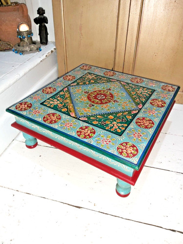 Tavolo bajot indiano legno - indiano,