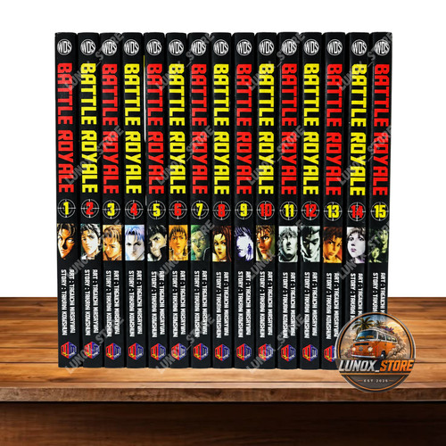 Battle royale manga - vol., 1-15