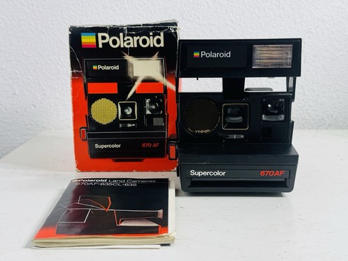 Polaroid supercolor 670 - supercolor, af