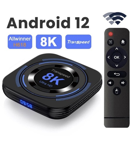 Transpeed android box 8k - transpeed,