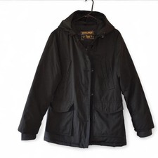 Woolrich MSRP $935 parka donna nero piumino artico piccolo made in USA