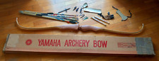 YAMAHA ARCHERY BOW arco frecce vintage 1887 Model C 40 N° 26629 tiro con l'arco