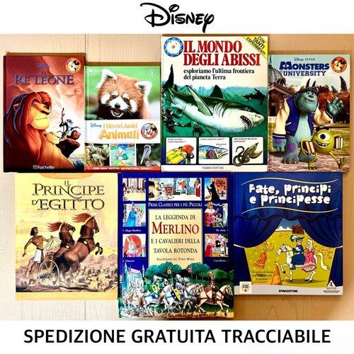 Lotto libri disney - bambino, /