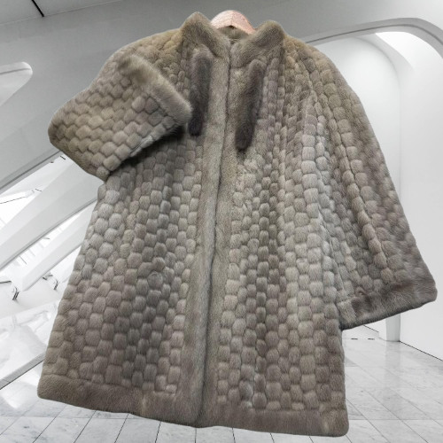 Cappotto saga visone vera - saga,