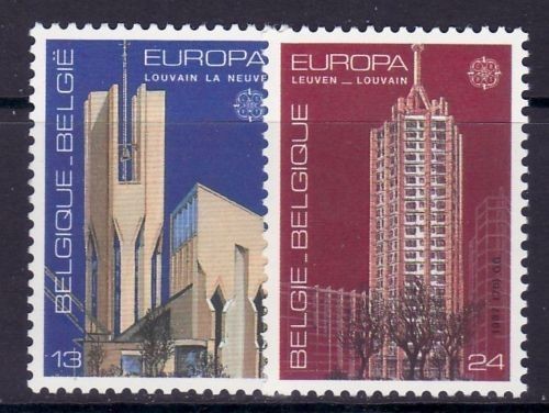 Belgio 1987 europa mnh - europa, 2v