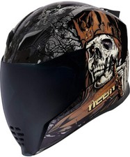 Casco moto integrale Icon Airflite UncleDave taglia 3XL incl. visiera colorata