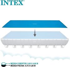 Intex Telo solare termico 28018 piscina rettangolare Ultra Frame cm 975 x 488