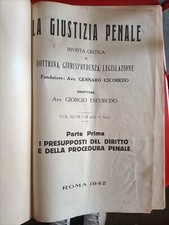 LA GIUSTIZIA PENALE RIVISTA