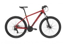 BICICLETTA ALPINA FLIPPER TG40 MOUNTAIN BIKE 27,5" ROSSO DISCO ALLUMINIO ANTERIO