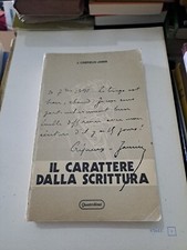 Carattere dalla scrittura - il,