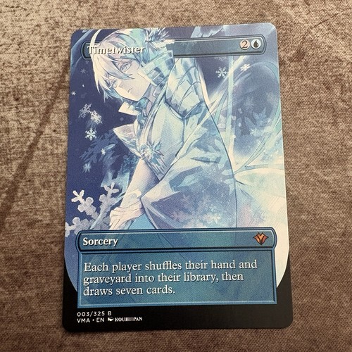 Timetwister custom art mtg - timetwister,