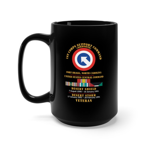 Tazza nera 15oz esercito - 15oz,