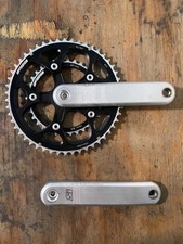 Guarnitura Cannondale Hollowgram Si 170mm 2x10 Velocità 50/34T 110mm BCD Strada Argento