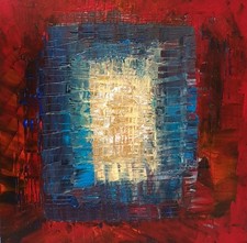 Quadro acrilico astratto - , orig