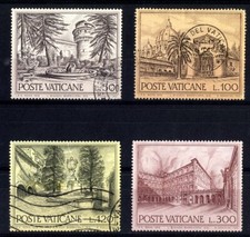 VATICANO 1976 - Fontane - SERIE INCOMPLETA - USATO (come foto)