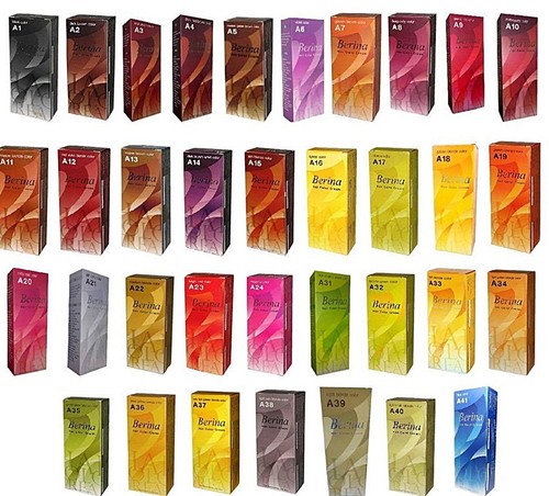 Crema colorante per capelli