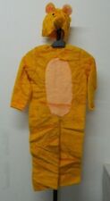 Vestito Costume Carnevale ORSETTO peluche Taglia 2 bambini 5 7 anni R3
