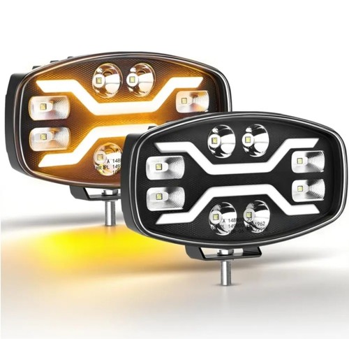 Fari led bull - bull-bar, 9"
