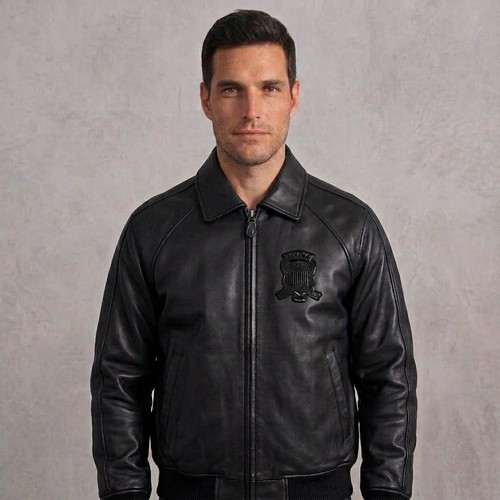 Giacca uomo avirex ecopelle - giacca,