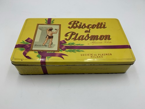 Scatola latta biscotti al - in,