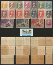 ESPAÑA 1930. EDIFIL 499/516