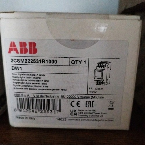 Abb dw1 timer - abb, digitale