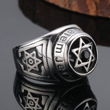 Anello Stella Esagramma