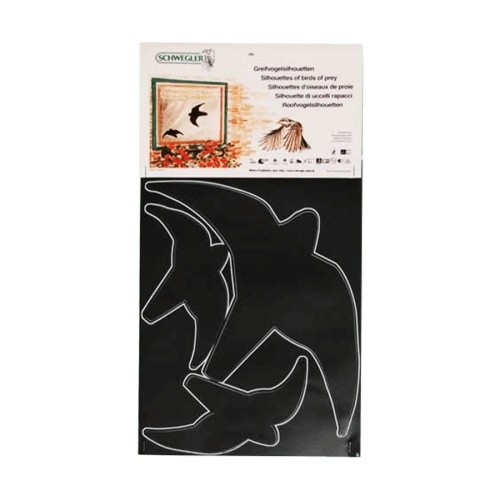 Silhouette rapaci neri - silhouette, di