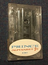 Prince Alphabet Street W7900C UK 2 Track Cassette Tape from lovesexy album