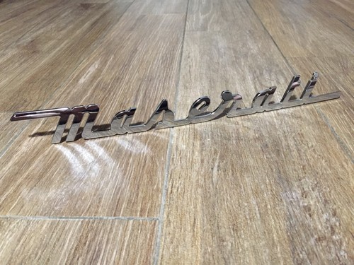 Maserati 340mm 34cm logo sigla - maserati,