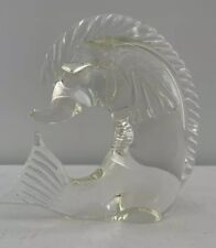 Vintage Vetri Di Murano Italia Firmato Zanetti L, Vetro Soffiato Scultura Pesce 6"