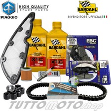 Tagliando PIAGGIO Beverly 350 ST 2012 2013 2014 / Olio Bardahl XTC Kit Completo
