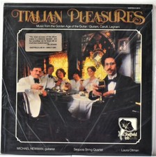 AUDIOPHILE SHEFFIELD LAB16 USA MICHAEL NEWMAN -Guitar "Italian Pleasures" SEALED